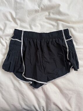 Free People Easy Tiger Shorts in Black